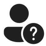 Person Question Mark SVG Icon